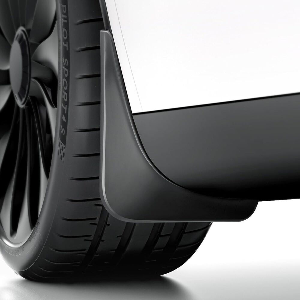 Durable 4PCS Mud Flaps for 2025 Tesla Model Y Fenders, Perforation-Free